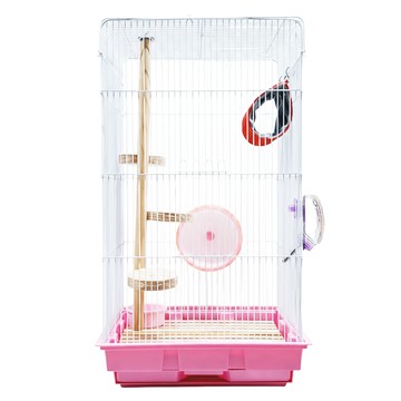 PetBest 絕代風華蜜袋鼯籠  1個  銀色 + 藍色