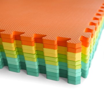 【QMAT】 12MM巧拼地墊-4入組60*60CM