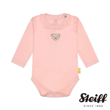 STEIFF德國精品童裝 長袖包屁衣 熊頭 出生-2歲