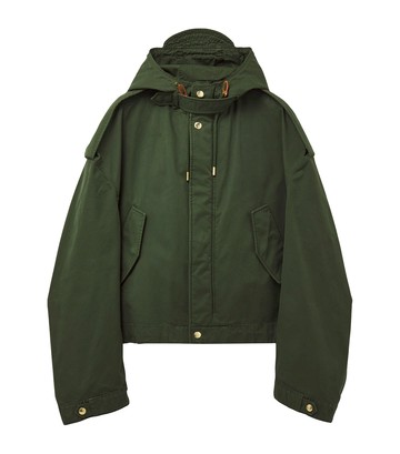 McQueen Cotton Hooded Jacket