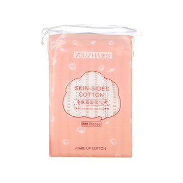 【蝦皮直營】加厚化妝棉 222片/包 化妝棉 化粧棉 厚款化妝棉 卸妝棉 美甲卸裝 卸指甲油 敷臉 敷面 敷臉化妝棉