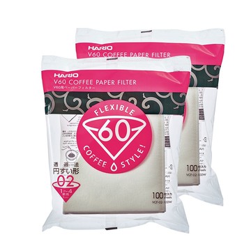 【現貨】HOFFE V60錐形漂白濾紙 VCF-01-110入 (1~2人)