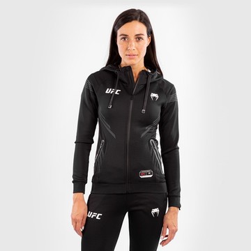 Venum 聯名UFC Authentic 格斗之夜 女 連帽外套 黑-VNMUFC-00013-001