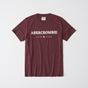 AF a&f Abercrombie & Fitch 短袖T恤 紅色 1349