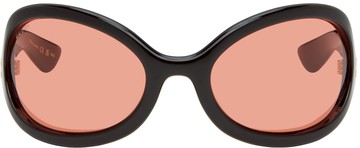 Gucci 黑色 Oversized 太阳镜