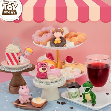 【迪士尼Disney】玩具總動員 甜點系列 盲盒(隨機出貨)(拆封不退)【墊腳石】皮克斯Pixar 盒玩 擺飾