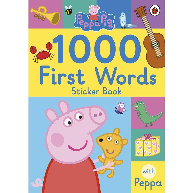 Peppa Pig: 1000 First Words Sticker Book