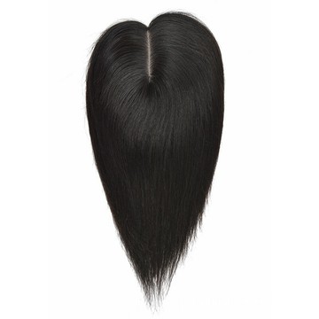 【巴黎精品】現貨+預購 女短假髮真髮髮片透氣假髮片輕量隱形增髮量假髮接髮-13*14cm遞針旁分2款a1ej40