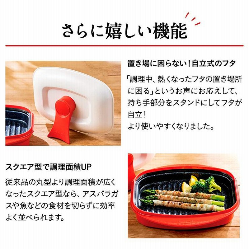 電子レンジ専用調理器 レンジメートプロ レンジ 調理 魚焼き プレート 