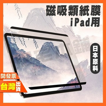 IPAD 7 6 5 4 PRO AIR MINI 磁吸類紙膜 類紙膜 保護貼 快拆磁吸 書寫紙 送收納夾