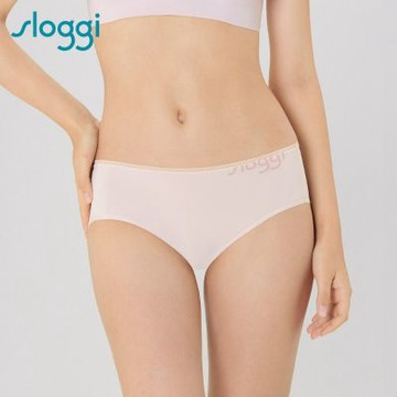 sloggi-GO COOL清爽系列中腰小褲 香芋紫