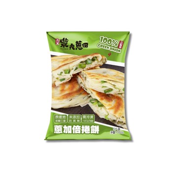 【農夫蔥田】三星蔥 蔥加倍捲餅 140g*5片 冷凍宅配 廠配