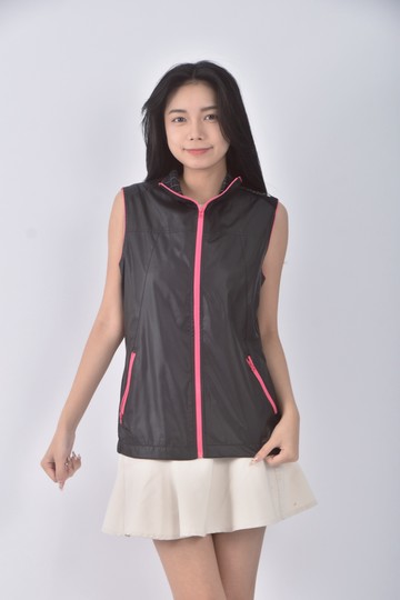 (S) lynx背心黑色外套