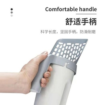 💥桃園出貨💥自動一體式貓砂大號自帶垃圾袋收納便攜神器套裝貓咪剷子工具加厚