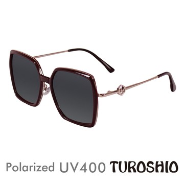 TUROSHIO偏光片太陽眼鏡 閃點計畫系列 酒紅畫境 J2514 C4