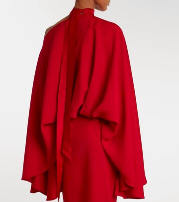 Taller Marmo Brooks scarf-detail crêpe maxi dress