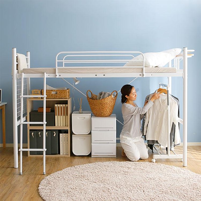 LOWYA製 ロフトベット LOWYA ロフトベッド ライトブラウン