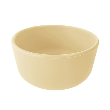 土耳其 minikoioi - 經典矽膠餐碗-蜂蜜黃