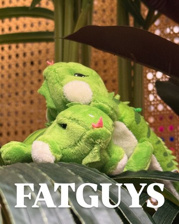 FATGUYS | 綠鬣蜥公仔 | 爬蟲