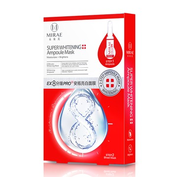 【未來美】EX8分鐘安瓶亮白面膜(3組/盒)