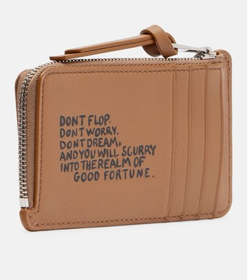 Loewe x Louis Wain Cats leather card holder