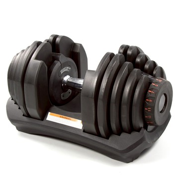 快速調整型啞鈴40公斤(40kg/88磅可調式啞鈴/17段重量/重訓/舉重/速調啞鈴/槓片/槓鈴/Dumbbell)
