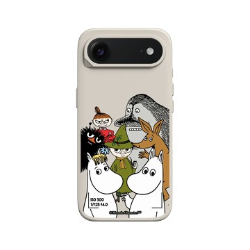 iPhone Air SolidX 貝殼灰 - Moomin - 誰沒看鏡頭？