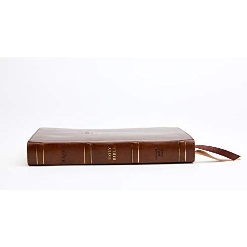 Holy Bible: New Revised Standard Version, Catholic Bible, Brown, Leathersoft, Comfort Print