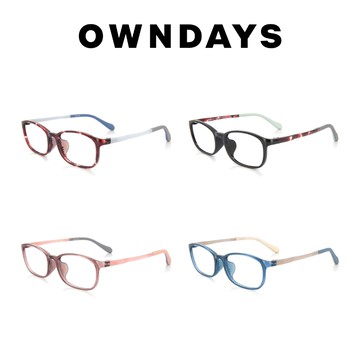 OWNDAYS Junni兒童方型光學鏡框 JU2034T-2S