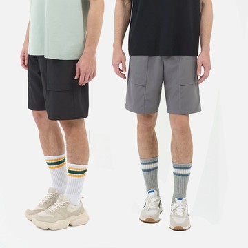 GIORDANO 男裝輕薄彈力短褲-多色任選