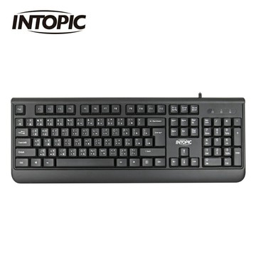【INTOPIC 廣鼎】KBD-97 USB 標準有線鍵盤【三井3C】