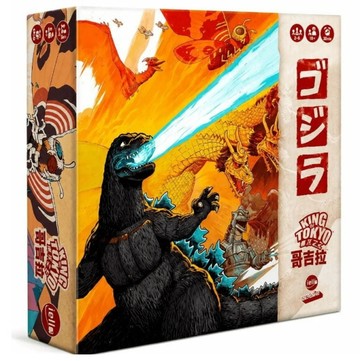 『高雄龐奇桌遊』 東京之王 哥吉拉 King of Tokyo Godzilla 繁體中文版 正版桌上遊戲專賣店
