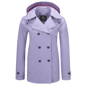 女款GORE-TEX 2L都會單件式防水外套(A1GT2516W薰衣草紫/防水/防風/透氣/旅遊/風衣外套)