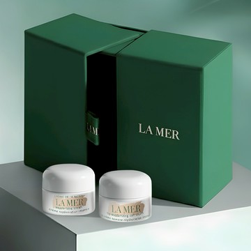 【LA MER海洋拉娜】乳霜雙重奏（經典乳霜3.5ml+舒芙乳霜3.5ml）