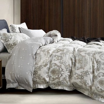 貝淇小舖 涼感60支天絲涼被 雙面A版花色  195 x 150cm  遠歌