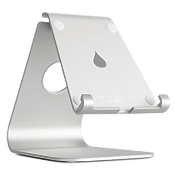 Rain Design mStand 角度可調平板散熱架 適用13吋平板筆電 噴砂陽極鋁材 台灣製造  銀色  1盒