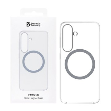 Samsung 三星 Galaxy S25 原廠透明磁吸保護殼 (GP-FFS931)