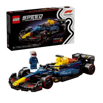 LEGO 77243 Speed系列 甲骨文紅牛車隊 Oracle Red Bull Racing RB20 F1 Race Car  1盒  混和顏色