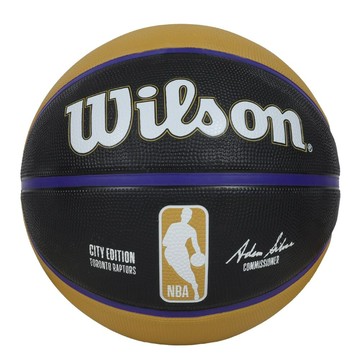 WILSON NBA城市系列24-25 暴龍-橡膠籃球 #7(室內外 7號球「WZ4033928XB7」≡排汗專家≡