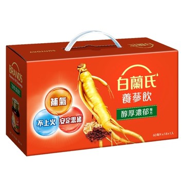 白蘭氏養蔘飲60ml 18+1入