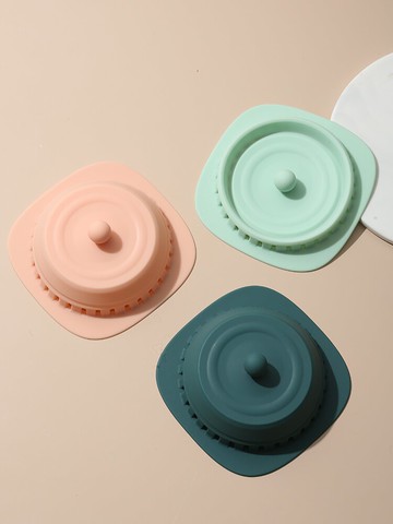 廚房硅膠地漏防臭器家用下水道密封塞 衛生間防蟲防反味蓋子神器