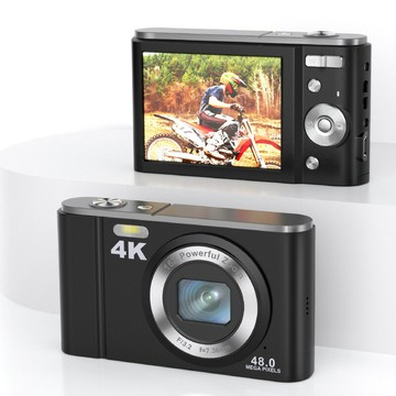 新品上市 4800萬像素高清數碼照相機學生家用攝影機4K卡片機迷你自拍小相機 幸福驛站