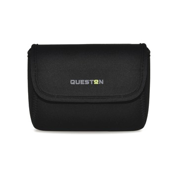 【QUESToN】Neoprene 防潑水電源收納包／多功能收納包／小／黑色
