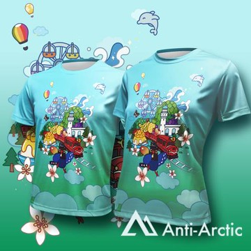 【Anti-Arctic】|短袖T恤-大人-台灣意象-火車