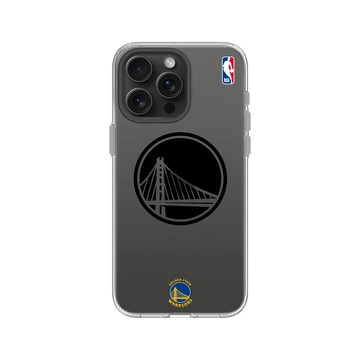 iPhone 15 Pro Max Clear 透明 - NBA - B&W-金州勇士 Golden State Warriors B&W - Light