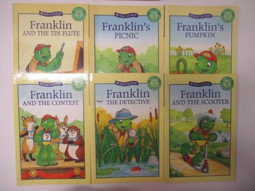 【書寶二手書T2／少年童書_OPM】Franklin's and the tin flute_Franklin's Picnic等_6本合售