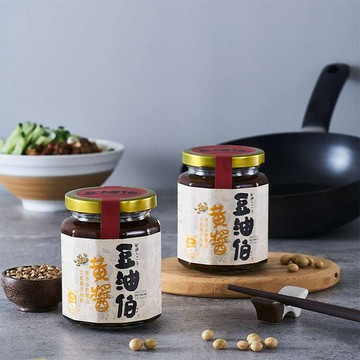 豆油伯黃醬260g(適合拌飯拌麵)--常溫運送