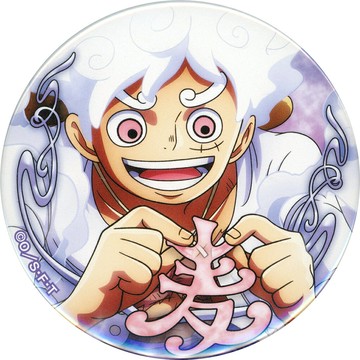 蒙奇.D.魯夫(向上/向右)航海王One Piece輩徽章GEAR5麥稈店限定