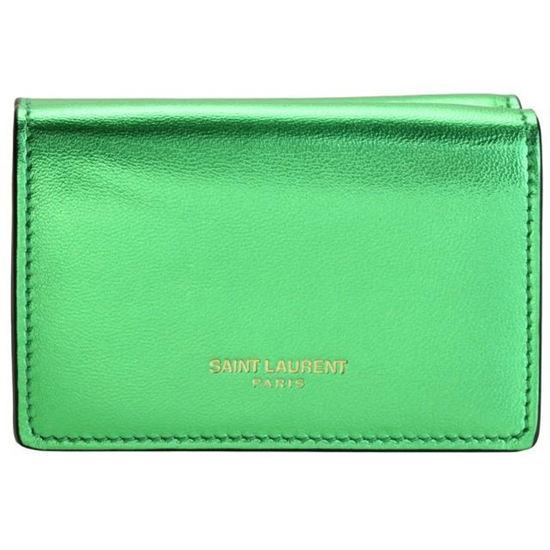サンローラン パリ SAINT LAURENT PARIS 財布 三つ折り財布 ミニ