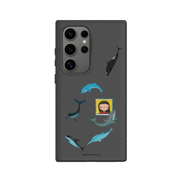 Galaxy S24 Ultra SolidSuit 黑 - 幾米 Jimmy Liao - 星空-心中的女孩